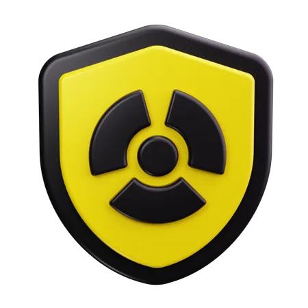 Bouclier anti-radiation  3D Icon