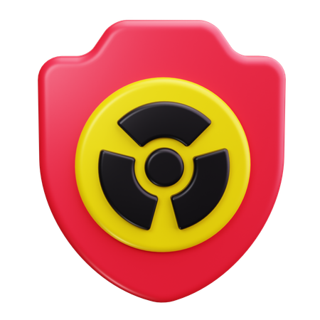 Bouclier anti-radiation  3D Icon