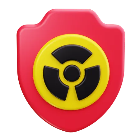 Bouclier anti-radiation  3D Icon