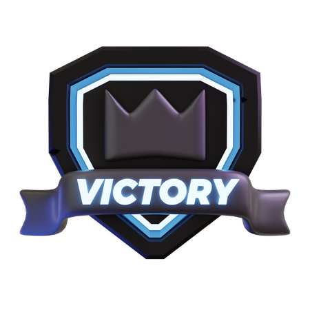 Bouclier de victoire  3D Icon