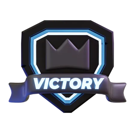 Bouclier de victoire  3D Icon