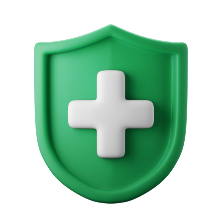 Bouclier médical  3D Icon