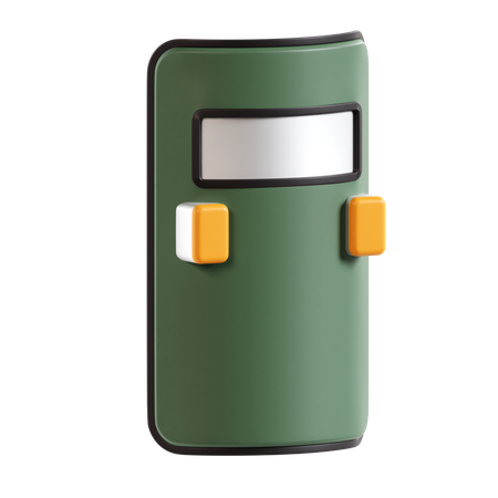 Bouclier militaire  3D Icon