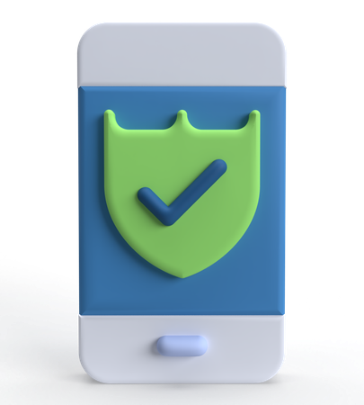 Bouclier mobile  3D Icon