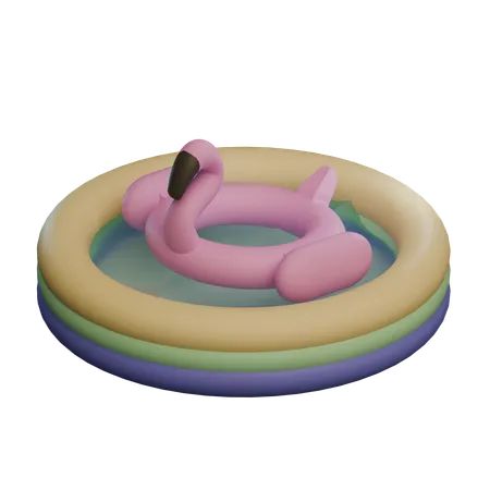 Bouée de sauvetage  3D Icon