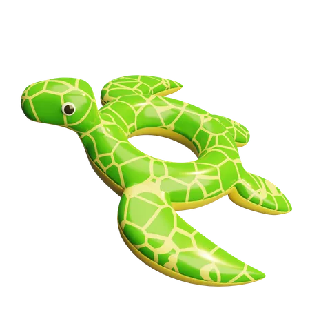 Bouée de sauvetage pour tortue  3D Icon