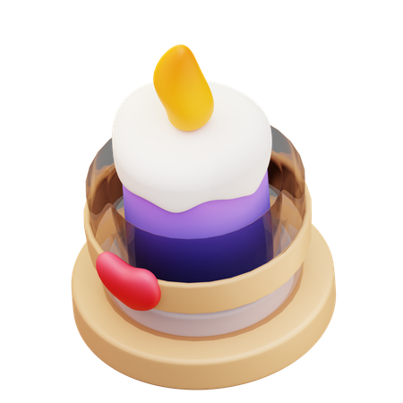 Bougie  3D Icon