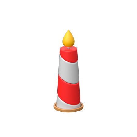 Bougie  3D Icon