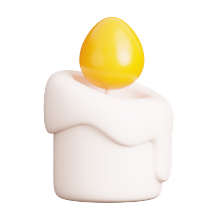 Bougie  3D Icon