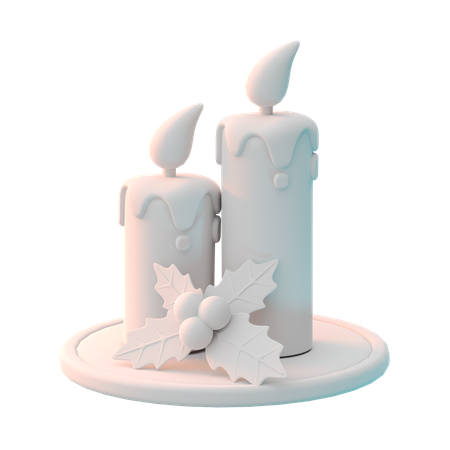 Bougie  3D Icon