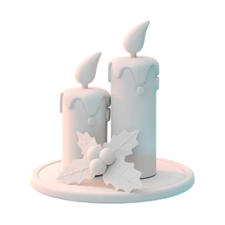 Bougie  3D Icon