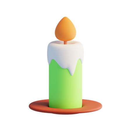 Bougie  3D Icon