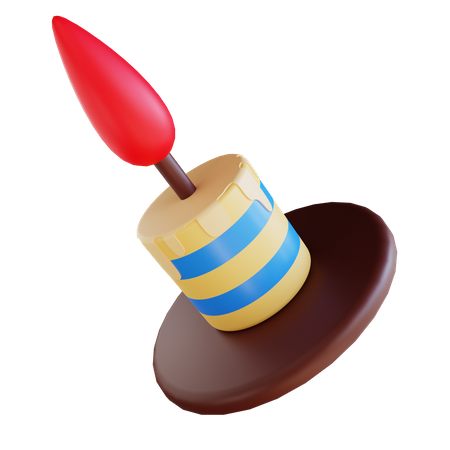 Bougie  3D Icon