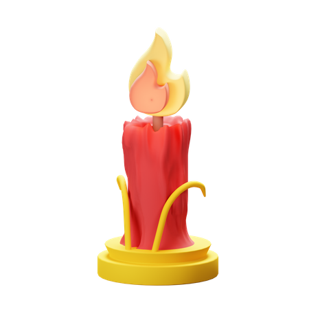 Bougie  3D Icon