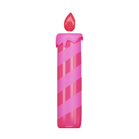 Bougie d'anniversaire  3D Icon