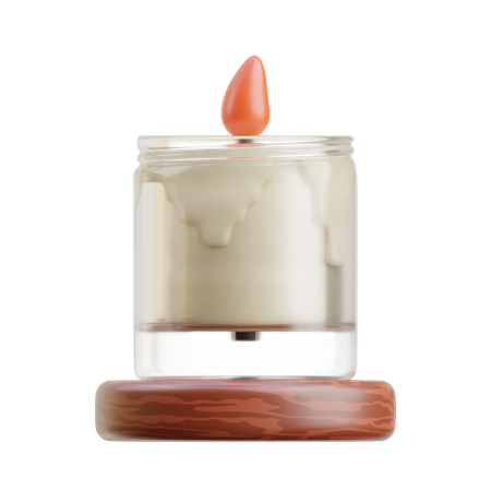 Bougie d'aromathérapie  3D Icon