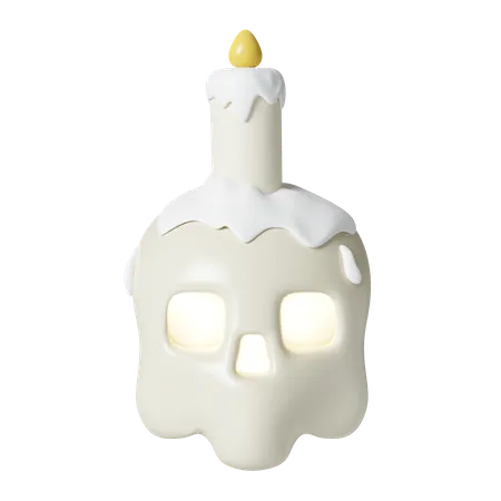 Bougie d'Halloween  3D Icon