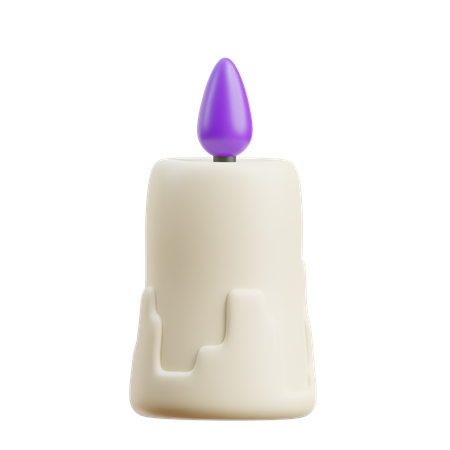 Lumière de bougie  3D Icon