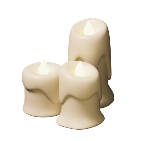 Bougies  3D Icon