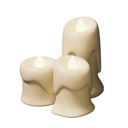 Bougies  3D Icon