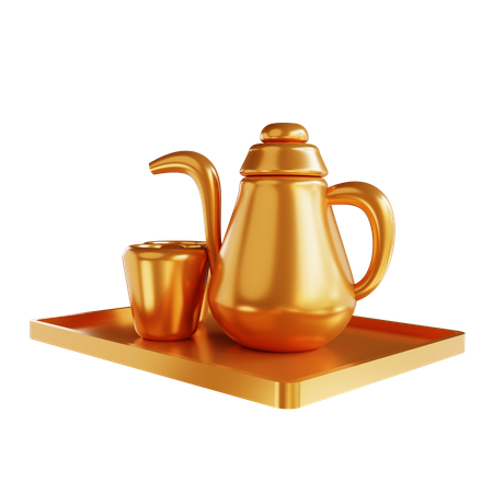 Bouilloire  3D Icon