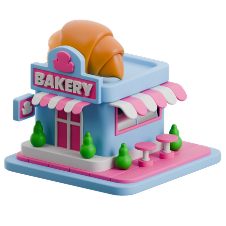 Pâtisserie  3D Icon