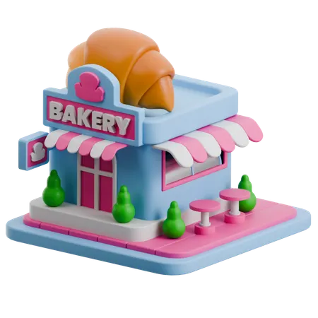Pâtisserie  3D Icon