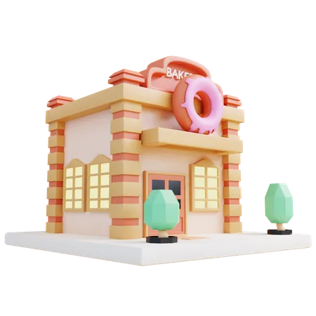 Boulangerie  3D Icon