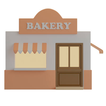 Boulangerie  3D Icon