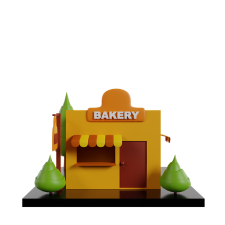 Boulangerie  3D Icon