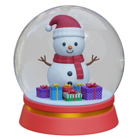 Boule à neige  3D Icon