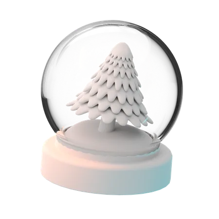 Boule à neige  3D Icon