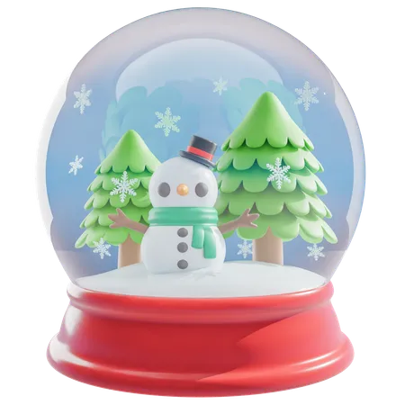 Boule à neige  3D Icon