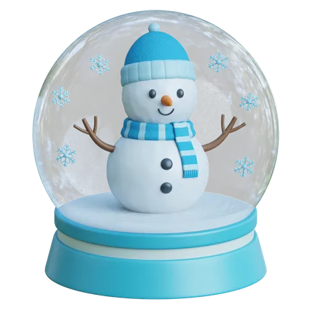 Boule à neige  3D Icon