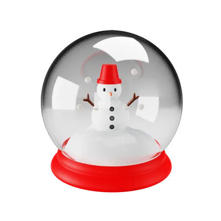 Boule à neige  3D Icon