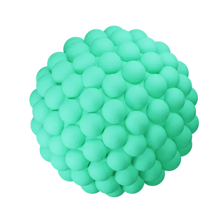 Boule magnétique  3D Icon