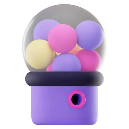 Boule de bonbons  3D Icon