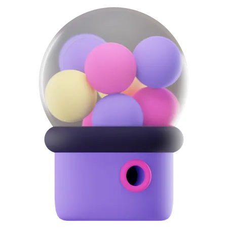 Boule de bonbons  3D Icon