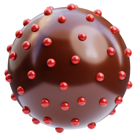 Boule de bonbons  3D Icon