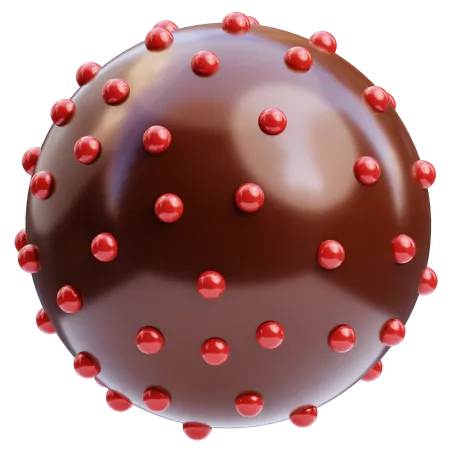 Boule de bonbons  3D Icon