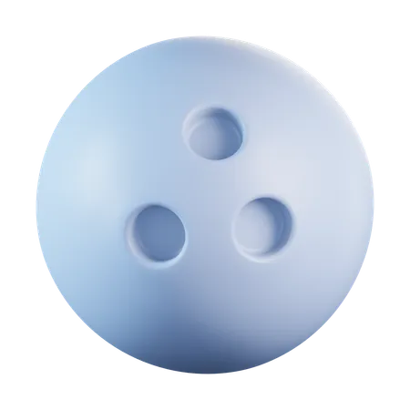 Boule de bowling  3D Icon