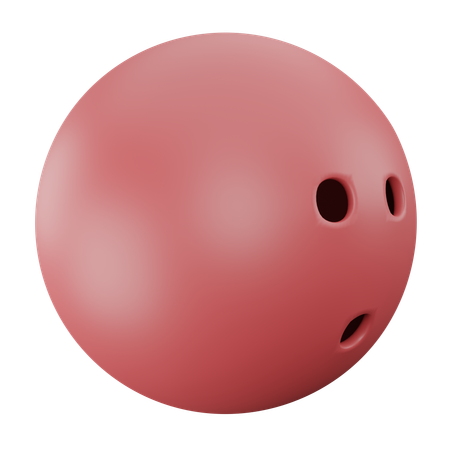 Boule de bowling  3D Icon