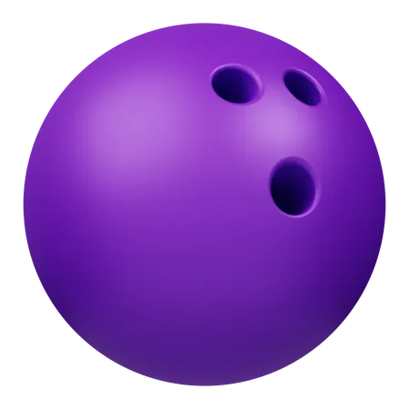 Boule de bowling  3D Icon