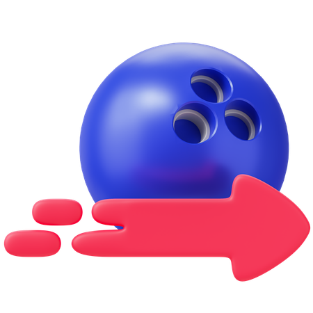 Boule de bowling  3D Icon
