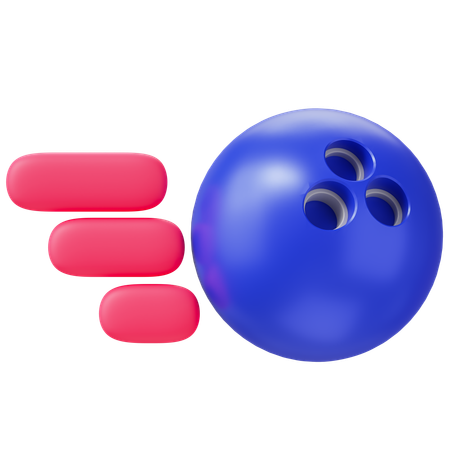 Boule de bowling  3D Icon