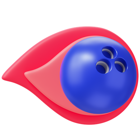 Boule de bowling  3D Icon