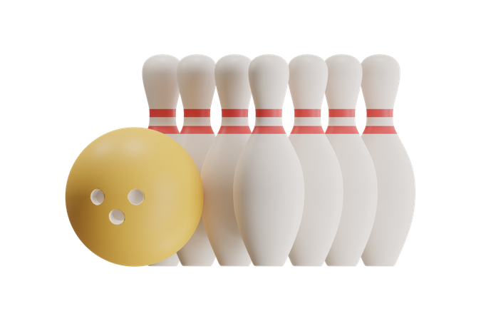 Boule de bowling  3D Icon