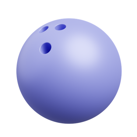 Boule de bowling  3D Icon