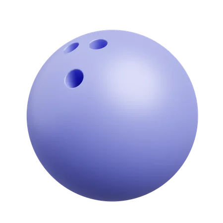 Boule de bowling  3D Icon