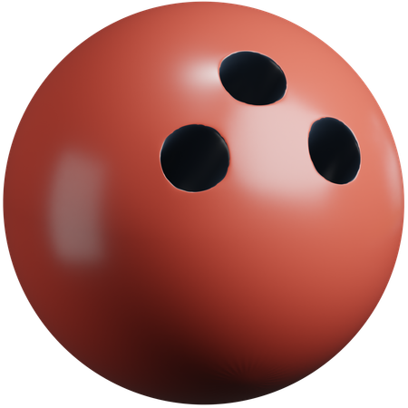 Boule de bowling  3D Icon